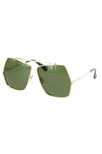 Maxmara MM 0006 08A GEOMETRİK METAL Cerceve Güneş Bayan Gözlüğü