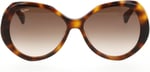 Maxmara MM 0015 52F GEOMETRİK KEMİK Cerceve Güneş Bayan Gözlüğü