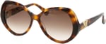 Maxmara MM 0015 52F GEOMETRİK KEMİK Cerceve Güneş Bayan Gözlüğü