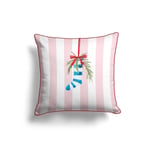 Maxxdeco 43x43 Cm Biyeli Kırlent Kılıfı-pink 12583