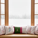 Maxxdeco 43x43 Cm Biyeli Kırlent Kılıfı-pink 12585