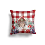 Maxxdeco 43x43 Cm Biyeli Kırlent Kılıfı-11348