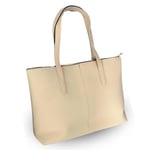 MAYA Büyük Boy Tote Omuz Çantası, Large Suni Deri Shopper Çanta, Yeni Sezon Kadın Omuz Çantası, Geniş Hacimli Trend Çanta