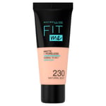 Maybelline New York Fit Me Matte+Poreless Fondöten - 230 Natural Buff (30 ml)