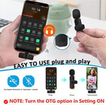 MAYBESTA Android Bilgisayar için Profesyonel Kablosuz Yaka Yaka Mikrofonu - Kablosuz Yönlü Kondenser Kayıt Mikrofonu USB C Arayüzü ile Röportaj Video Podcast Vlog YouTube