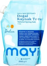 Mayi Tuz Öğütülmüş Sofra Tuzu İyotlu 2000 Gr