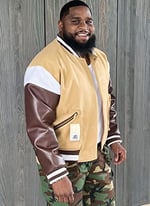 McCall's Know Me Erkek Varsity Bomber Ceket İki Boyda Dikiş Desen Kiti, Sins of Many, Design Code ME2010, 34-36-38-40-42, Çok Renkli