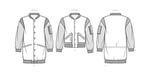 McCall's Know Me Erkek Varsity Bomber Ceket İki Boyda Dikiş Desen Kiti, Sins of Many, Design Code ME2010, 34-36-38-40-42, Çok Renkli