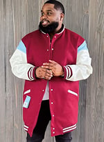 McCall's Know Me Erkek Varsity Bomber Ceket İki Boyda Dikiş Desen Kiti, Sins of Many, Design Code ME2010, 34-36-38-40-42, Çok Renkli
