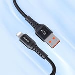 Mcdodo CA-2261 İphone Hızlı Data-Şarj Kablo 3A 1Mt - Siyah