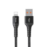 Mcdodo CA-2261 İphone Hızlı Data-Şarj Kablo 3A 1Mt - Siyah