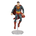 McFarlane Toys - Çizgi Roman ile DC Direct 7IN Figürü - Siyah ADAM WV1 - Süpermen