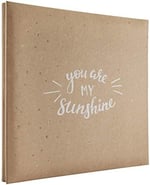 MCS Genişletilebilir 10 Sayfalık Karalama Defteri Albümü, 12 x 12 İnç Sayfa, 13,5 x 12,5 İnç, You Are My Sunshine