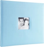 MCS MBI Fashion Stoff 30,48 cm 30 cm (30 cm) sayfa Top Load Scrapbook fotoğraf açıklığı ile, gök mavisi, 12 by 12