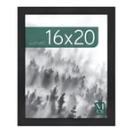 MCS Müze Poster Çerçevesi 16x20 Oniks, Dikey ve Yatay Duvara Asmalı Fotoğraflar, Posterler ve Sanat Baskıları için Büyük Res - Seçenekler: 11 x 17 in, 12 x 18 in, 13 x 19 in, 14 x 22 in, 16 x 20 in...