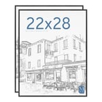 MCS Orijinal Poster Çerçevesi, 50 x 60 cm, Siyah, 2'li Set - Seçenekler: 22 x 28 in, 16 x 20 in, 16X24, 18 x 24 in, 20 x 28 in...