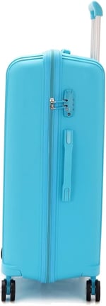 MÇS Polipropilen Büyük Boy Valiz V305 76 Cm Açık Mavi