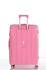 MÇS Polipropilen Büyük Boy Valiz V305 76 Cm Pembe