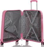 MÇS Polipropilen Valiz V376 55 Cm Pembe
