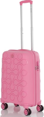 MÇS Polipropilen Valiz V376 55 Cm Pembe