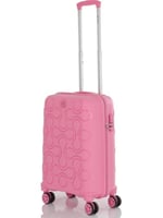 MÇS Polipropilen Valiz V376 55 Cm Pembe