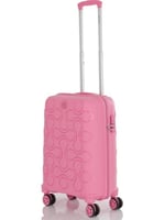 MÇS Polipropilen Valiz V376 55 Cm Pembe
