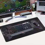 McStorey Dünya Haritası Gaming Mouse Pad 60x30 cm, Kaymaz Kauçuk Tabanlı Masa Matı, Dikişli Kenar, 3 mm Kalınlık, Mikro Dokuma Kumaş, Klavye ve Mouse Altlığı, Ofis ve Oyuncu Masası için