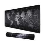 McStorey Dünya Haritası Gaming Mouse Pad 60x30 cm, Kaymaz Kauçuk Tabanlı Masa Matı, Dikişli Kenar, 3 mm Kalınlık, Mikro Dokuma Kumaş, Klavye ve Mouse Altlığı, Ofis ve Oyuncu Masası için