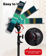 Mdvora Nota Kağıdı için Müzik Standı, Taşıma Çantalı Ayarlanabilir Müzik Standı, Profesyonel Müzik Kitabı Tutucu, Gitar, Ukulele, Keman Çalarlar için Müzik Kağıdı Tutucu (1 paket)