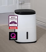 MeacoDry Arete® One 6L Nem Alma ve Hava Temizleyici | Kompakt, Ultra Sessiz 32dB | Küçük Odalar ve Daireler İçin İdeal Yatak Odası Nem Alma Cihazı | H13 HEPA Filtre | Akıllı, Gece ve Çamaşır Modları