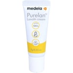 Medela Purelan 7 Gram Lanolin Göğüs Ucu Kremi - Ağrıyan Göğüs Ucu ve Kuru Ciltler İçin Hızlı Rahatlama, Hipoalerjenik, Dermatolojik Olarak Test Edilmiş ve Kokusuz