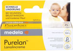 Medela Purelan 7 Gram Lanolin Göğüs Ucu Kremi - Ağrıyan Göğüs Ucu ve Kuru Ciltler İçin Hızlı Rahatlama, Hipoalerjenik, Dermatolojik Olarak Test Edilmiş ve Kokusuz