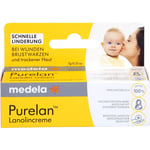 Medela Purelan 7 Gram Lanolin Göğüs Ucu Kremi - Ağrıyan Göğüs Ucu ve Kuru Ciltler İçin Hızlı Rahatlama, Hipoalerjenik, Dermatolojik Olarak Test Edilmiş ve Kokusuz