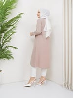 Medine Ipeği Tunik- Pudra