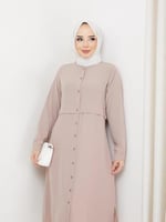 Medine Ipeği Tunik- Pudra