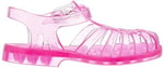 Meduse Sun Rose Paillete - Şeffaf Pembe Kız Çocuk Sandalet