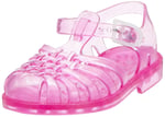 Meduse Sun Rose Paillete - Şeffaf Pembe Kız Çocuk Sandalet