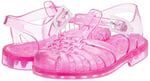Meduse Sun Rose Paillete - Şeffaf Pembe Kız Çocuk Sandalet