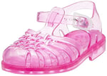 Meduse Sun Rose Paillete - Şeffaf Pembe Kız Çocuk Sandalet