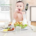 Meilliger Termometre Mutfak Evrensel Ev Termometresi Dijital Pişirme Termometresi Mutfak Termometresi Et Termometresi, Okunabilir 50°C - 300°C, °C/°F Değiştirilebilir Termometre