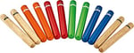 Meinl Percussion Nino NINO502-MC Wood Clave (6 Çift)