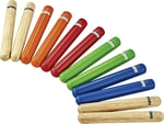 Meinl Percussion Nino NINO502-MC Wood Clave (6 Çift)