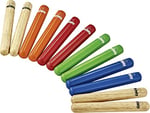 Meinl Percussion Nino NINO502-MC Wood Clave (6 Çift)