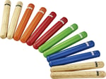 Meinl Percussion Nino NINO502-MC Wood Clave (6 Çift)