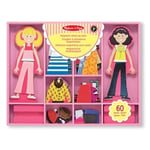 Melissa & Doug 14940 Ahşap Mıknatıslı Giydirme Abby Ile Emma