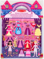 Melissa & Doug – 19100 – tekrar kullanılabilir Gummisticker Prenses