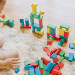 Melissa & Doug - Ahşap Blok Seti, 100 Parça (10481)