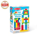 Melissa & Doug - Ahşap Blok Seti, 100 Parça (10481)