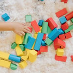 Melissa & Doug - Ahşap Blok Seti, 100 Parça (10481)