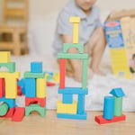 Melissa & Doug - Ahşap Blok Seti, 100 Parça (10481)
